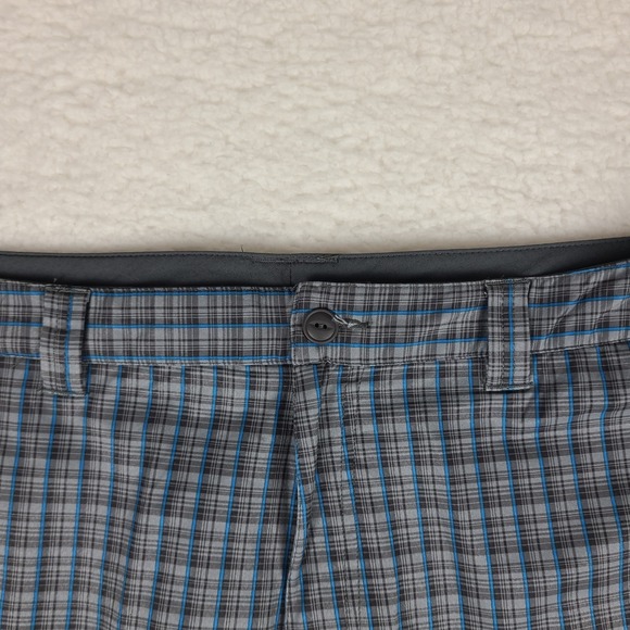 The North Face Shorts Mens 40 Blue Dark Gray 10" Inseam Casual Performance Tech - Picture 2 of 14